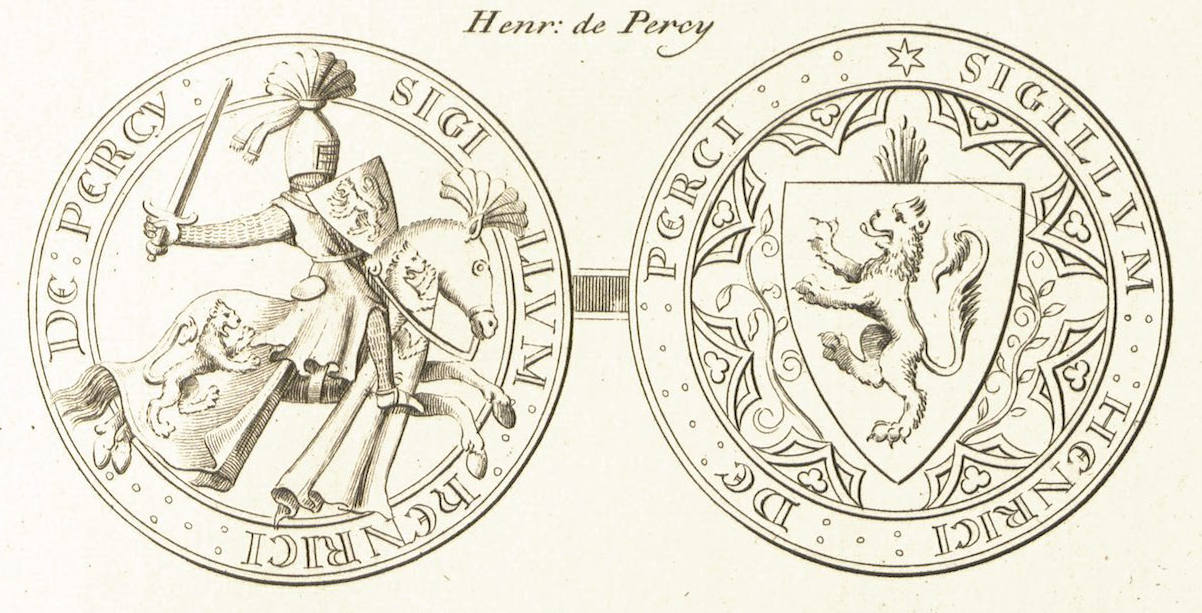 Seal Henry de Percy, Vetusta Monumenta